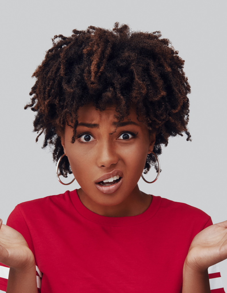 woman considering weight loss options