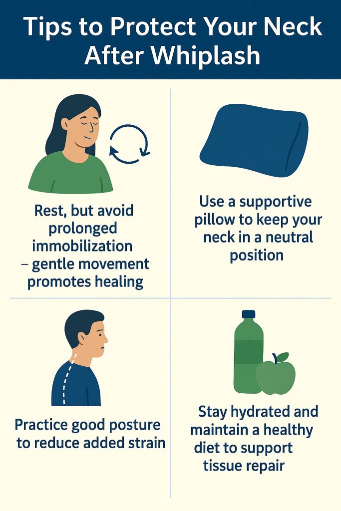 Tips to protect your neck after whiplash