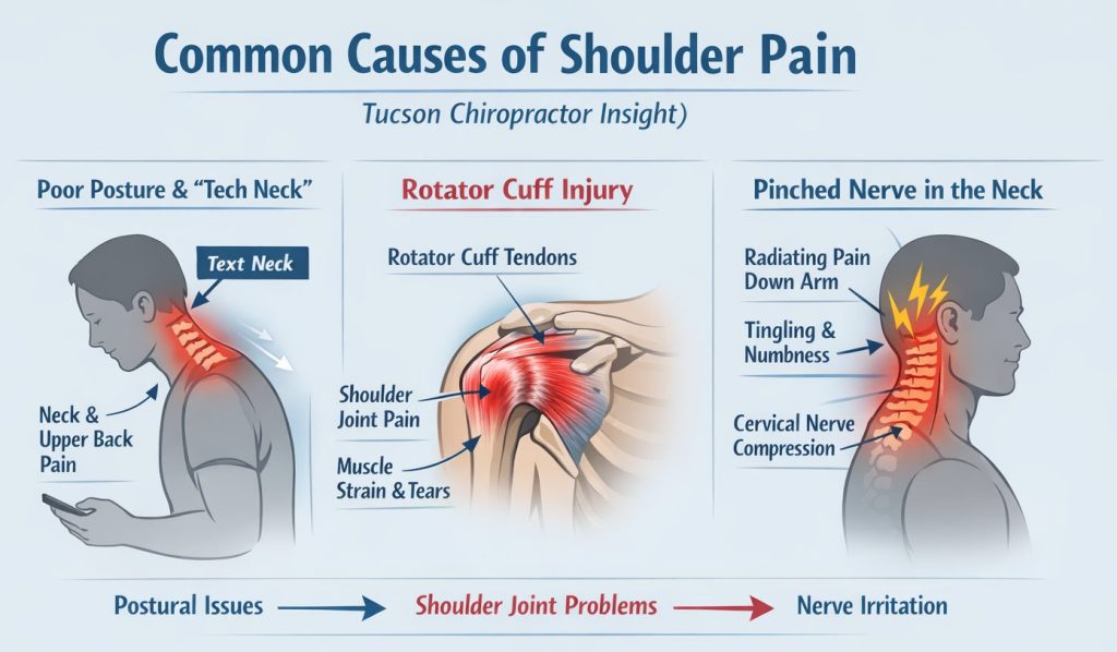 common causes of shoulder pain